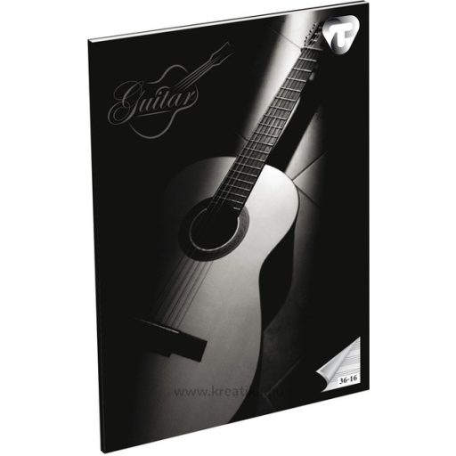 Füzet A/5 16 lapos, hangjegy 36-16 T-Creativ