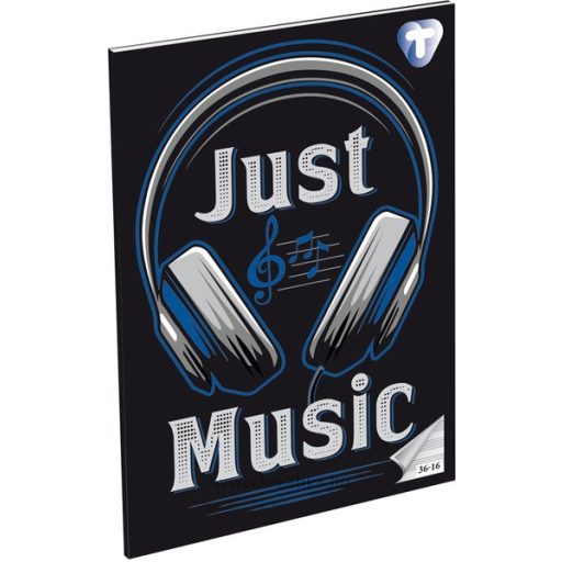 Füzet A/5 16 lapos, hangjegy 36-16 T-Creativ