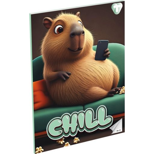 Füzet A/4 32 lapos, sima 80-32 T-Creativ