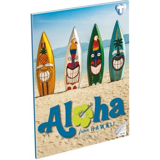 Füzet A/4 32 lapos, vonalas 81-32 T-Creativ