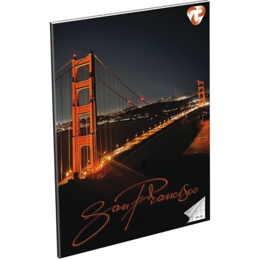 Füzet A/4 32 lapos, négyzetrácsos 87-32 T-Creativ