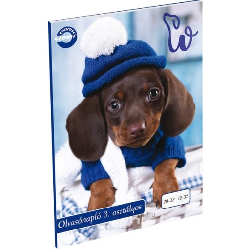 Olvasónapló A/5 32 lapos, 3. osztályos vonalas-sima 12-32 T-Creativ