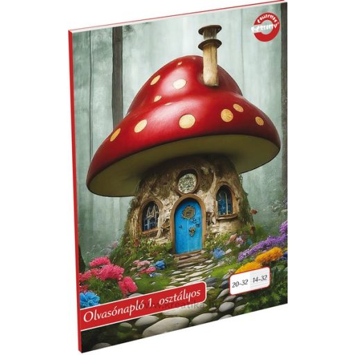 Olvasónapló A/5 32 lapos, 1. osztályos vonalas-sima 14-32 T-Creativ