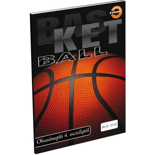 Olvasónapló A/5 32 lapos, 4-8. osztályos vonalas-sima 21-32 T-Creativ