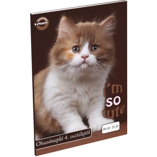 Olvasónapló A/5 32 lapos, 4-8. osztályos vonalas-sima 21-32 T-Creativ