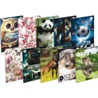 Leckefüzet A/5 36 lapos T-Creativ vegyes minta