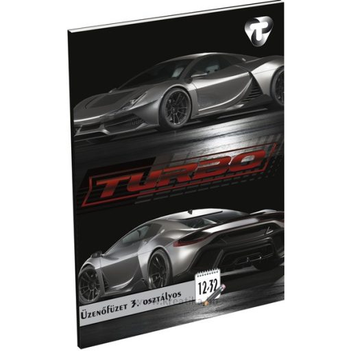 Üzenőfüzet A/5 32 lapos, 3. osztályos vonalas 12-32 T-Creativ