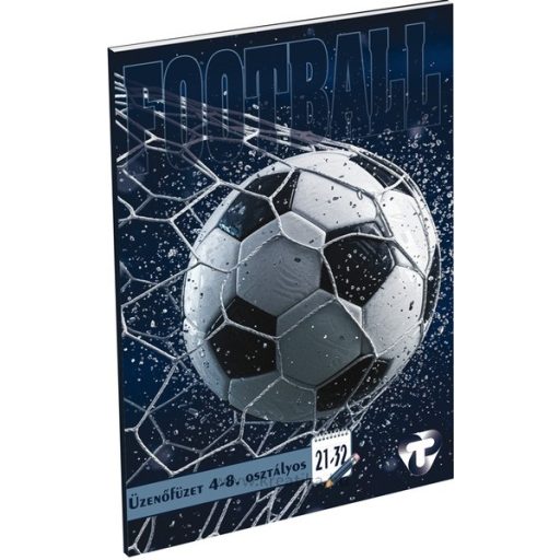 Üzenőfüzet A/5 32 lapos, 4-8. osztályos vonalas 21-32 T-Creativ