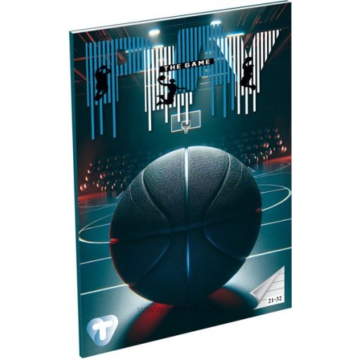 Füzet A/5 32 lapos, vonalas 21-32,  T-Creativ "Boys