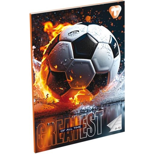 Füzet A/5 32 lapos, vonalas 21-32,  T-Creativ "Boys