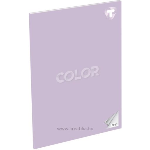 Füzet A/5 32 lapos, sima 20-32 T-Creativ "Color