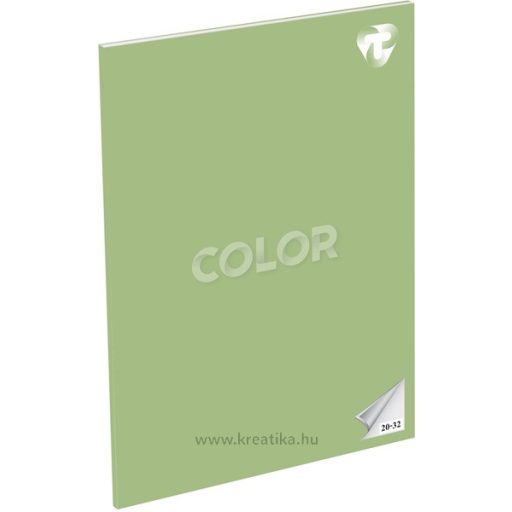 Füzet A/5 32 lapos, sima 20-32 T-Creativ "Color