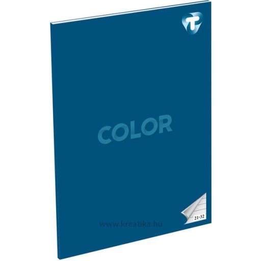 Füzet A/5 32 lapos, vonalas 21-32 T-Creativ "Color