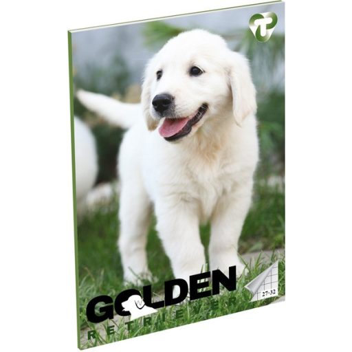 Füzet A/5 32 lapos, négyzetrácsos 27-32,  T-Creativ "Girls