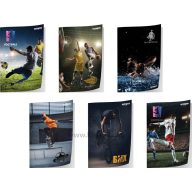 Füzet A/5 52 lapos, sima Octopus "Sport