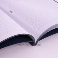   Füzet A/5 48 lapos, négyzetrácsos Milan "1918 Series" navy