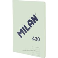   Füzet A/5 48 lapos, vonalas Milan "1918 Series" zöld