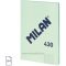 Füzet A/4 48 lapos, négyzetrácsos Milan "1918 Series" zöld