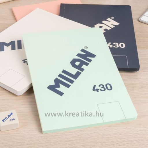 Füzet A/5 48 lapos, sima Milan "1918 Series" bézs