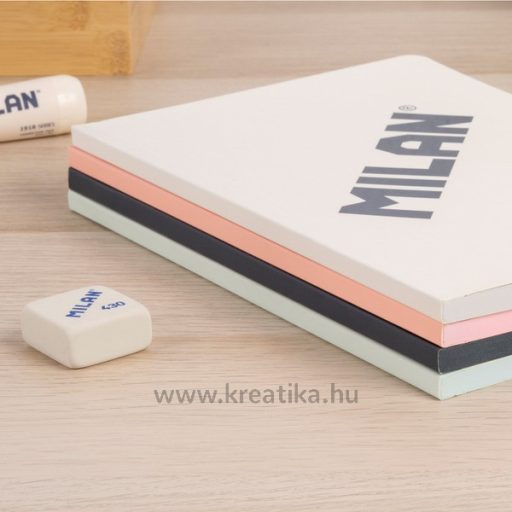 Füzet A/5 48 lapos, vonalas Milan "1918 Series" bézs