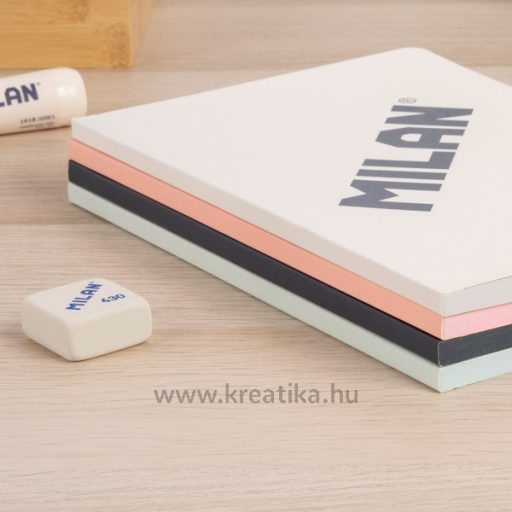 Füzet A/5 48 lapos, vonalas Milan "1918 Series" pink