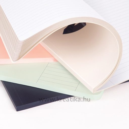 Füzet A/4 48 lapos, vonalas Milan "1918 Series" rózsaszín