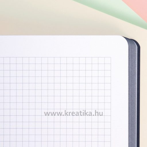 Füzet A/4 48 lapos, négyzetrácsos Milan "1918 Series" rózsaszín