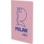 Füzet A/5 24 lapos, sima Milan "460 Collection" pink