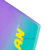   Füzet A/4 48 lapos, négyzetrácsos Milan "Sunset" türkiz