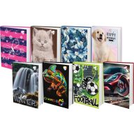 Napló A/5 48 lapos, négyzetrácsos T-Creativ