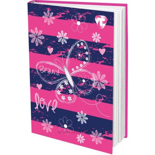 Napló A/5 48 lapos, négyzetrácsos T-Creativ "ECO