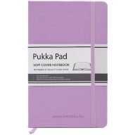 Napló A/5 96 lapos, vonalas Pukka Pad lila