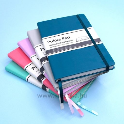 Napló A/5 96 lapos, vonalas Pukka Pad lila