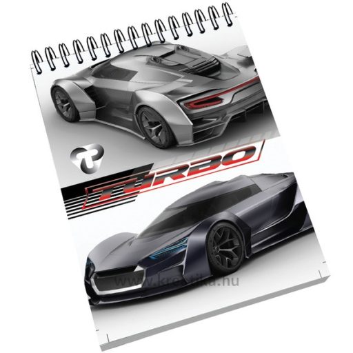 Spirálnotesz A/7 40 lapos, vonalas T-Creativ