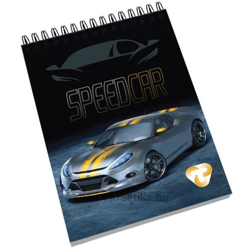 Spirálnotesz A/7 40 lapos, négyzetrácsos T-Creativ