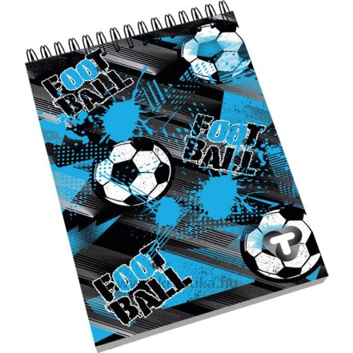 Spirálnotesz A/6 40 lapos, négyzetrácsos T-Creativ