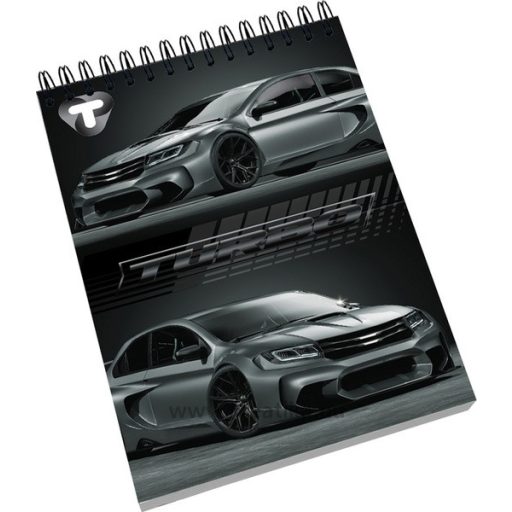 Spirálnotesz A/6 40 lapos, négyzetrácsos T-Creativ