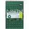 Spirálnotesz A/5 80 lapos, vonalas Pukka Pad "Recycled" zöld