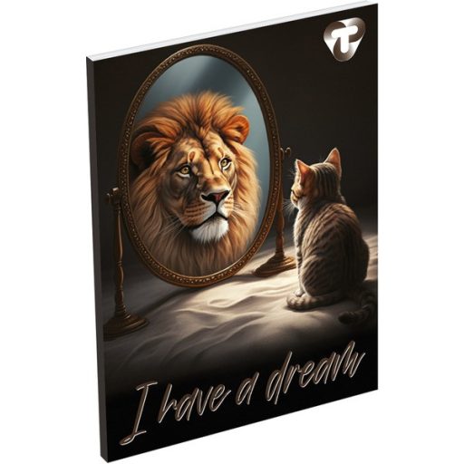 Notesz A/6 40 lapos, sima T-Creativ vegyes minta