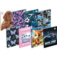 Notesz A/7 40 lapos, sima T-Creativ vegyes minta