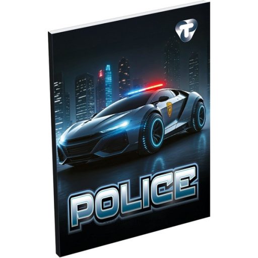 Notesz A/7 40 lapos, sima T-Creativ vegyes minta