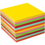 Tépőtömb 9x9x6 cm T-Acta színes