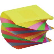 Tépőtömb 9x9x6 cm csavart T-Acta színes