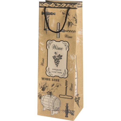 Dísztasak, italos Daisy kraft, vintage minta