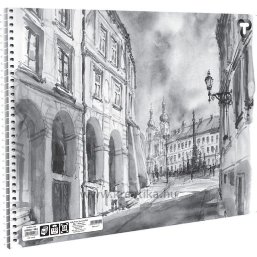 Vázlatfüzet B/4 30 lapos, 170 g T-Creativ