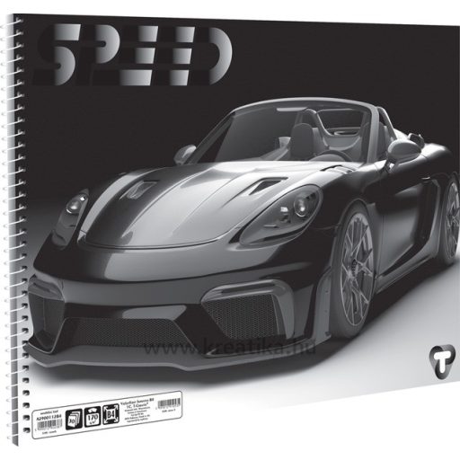 Vázlatfüzet B/4 30 lapos, 170 g T-Creativ