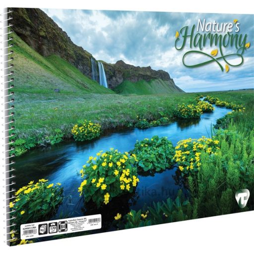 Vázlatfüzet B/4 30 lapos, 170 g T-Creativ