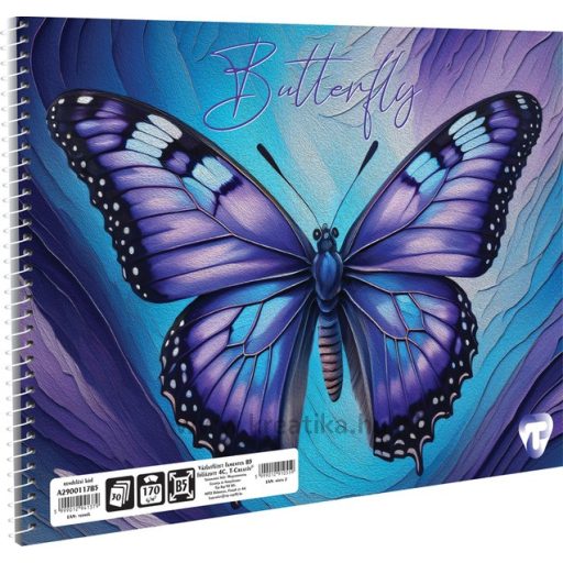 Vázlatfüzet B/5 30 lapos, 170 g T-Creativ