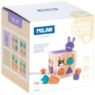 Fejlesztő játék, fa Milan "Rabbit