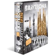Iratrendező A/4, 70 mm Herma "Cities" Barcelona